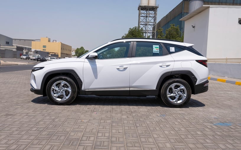 Hyundai Tucson (Wei&szlig;), 2024  zur Miete in Ras Al Khaimah