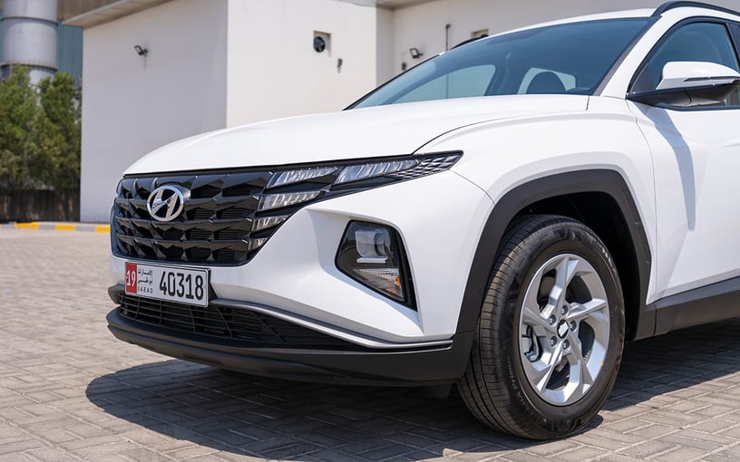 Hyundai Tucson (Wei&szlig;), 2024  zur Miete in Ras Al Khaimah