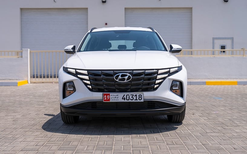 Hyundai Tucson (Wei&szlig;), 2024  zur Miete in Ras Al Khaimah