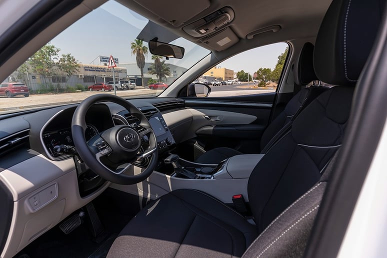 Hyundai Tucson (Wei&szlig;), 2024  zur Miete in Ras Al Khaimah
