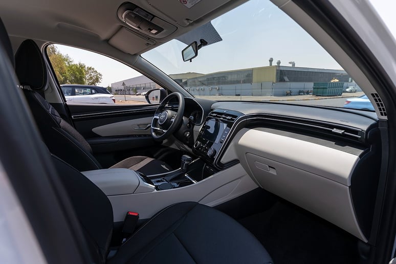 Hyundai Tucson (Wei&szlig;), 2024  zur Miete in Ras Al Khaimah