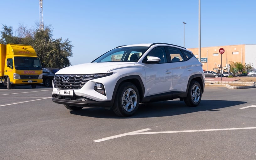 Hyundai Tucson (Wei&szlig;), 2024  zur Miete in Ras Al Khaimah
