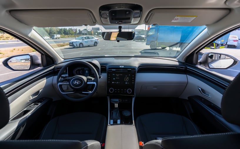 Hyundai Tucson (Wei&szlig;), 2024  zur Miete in Ras Al Khaimah