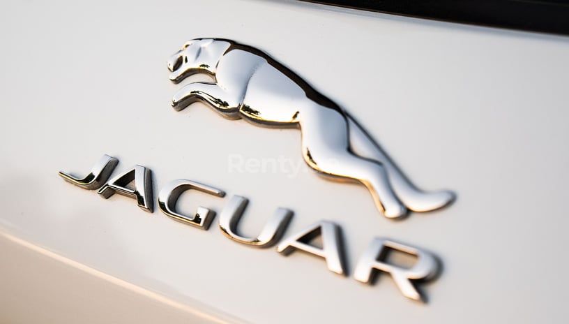 Jaguar F-Pace (Bianca), 2019 in affitto a Dubai