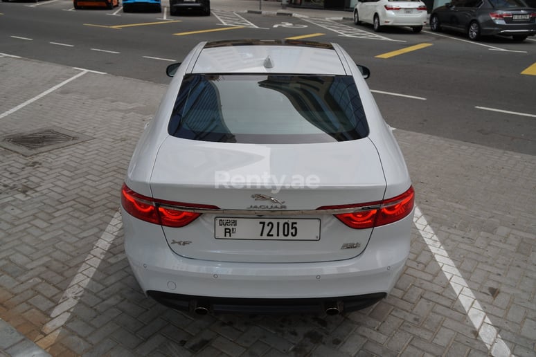 Jaguar XF (Белый), 2019 для аренды в Шарджа