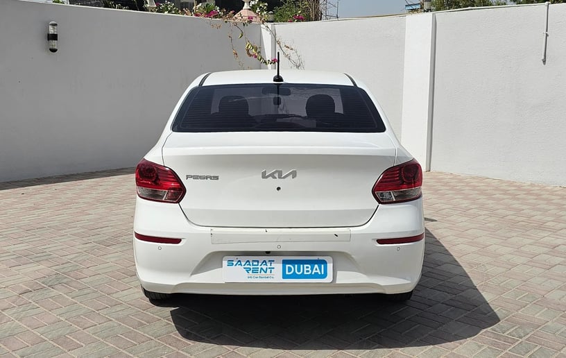 KIA Pegas (White), 2025 for rent in Ras Al Khaimah