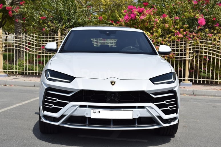 Lamborghini Urus (Белый), 2020 для аренды в Дубай