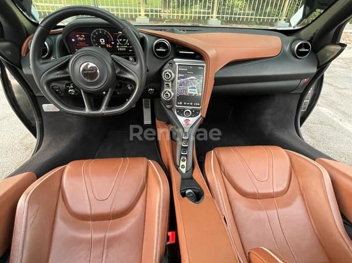 McLaren 720 S (Blanc), 2020 &agrave; louer &agrave; Duba&iuml;