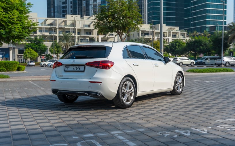 Mercedes A220 (White), 2024 for rent in Abu Dhabi