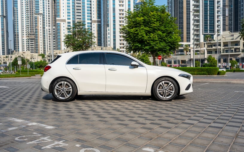 Mercedes A220 (White), 2024 for rent in Abu Dhabi