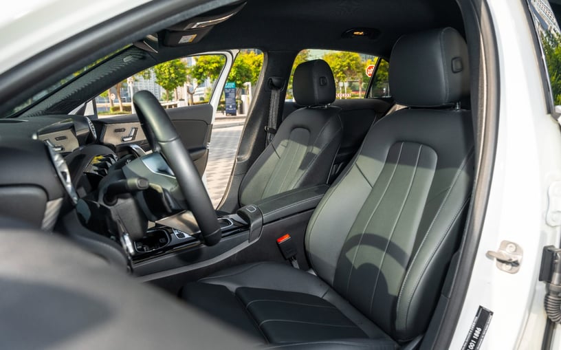 Mercedes A220 (White), 2024 for rent in Abu Dhabi