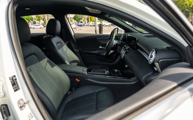 Mercedes A220 (White), 2024 for rent in Abu Dhabi