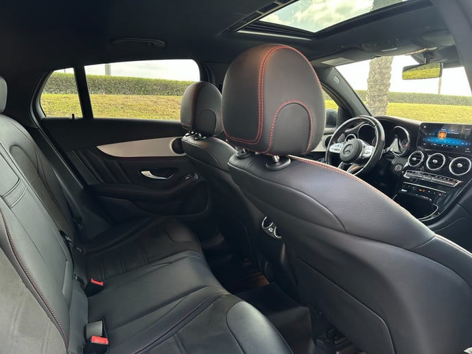 Mercedes AMG GLC 43 (White), 2022 for rent in Dubai