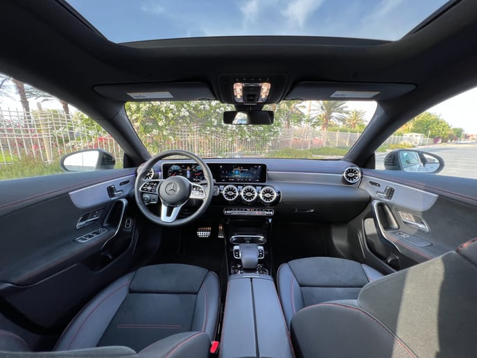 Mercedes CLA 250 (Blanc), 2021 &agrave; louer &agrave; Sharjah