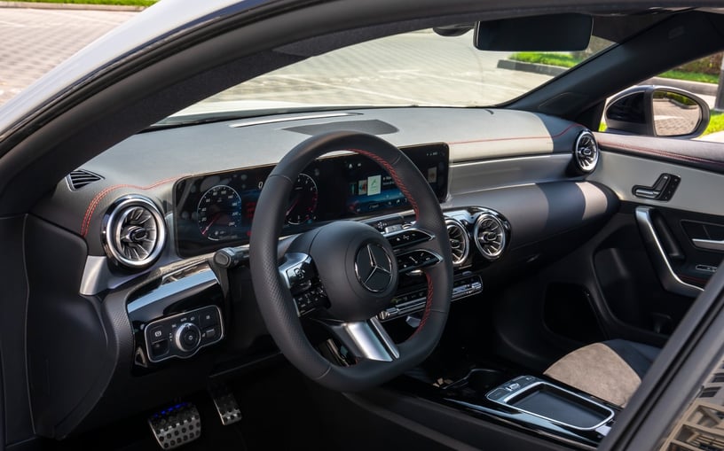 Mercedes CLA200 (White), 2025 for rent in Abu Dhabi
