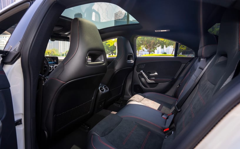 Mercedes CLA200 (White), 2025 for rent in Abu Dhabi