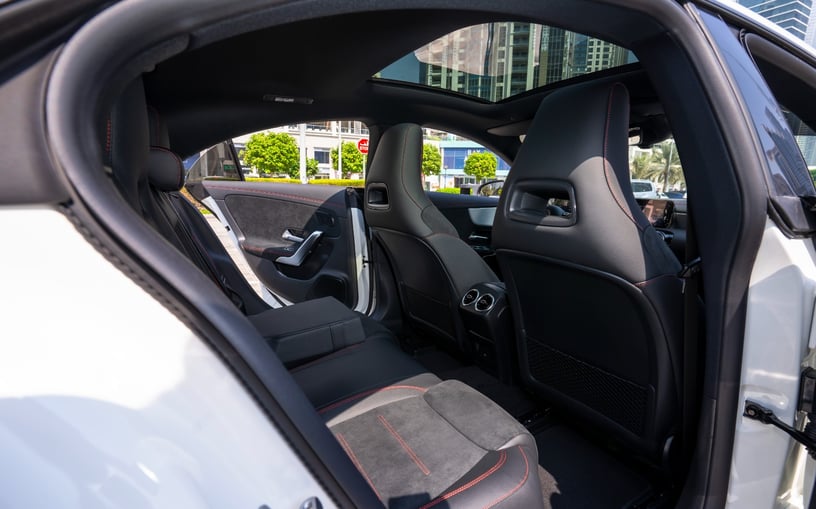 Mercedes CLA200 (White), 2025 for rent in Abu Dhabi