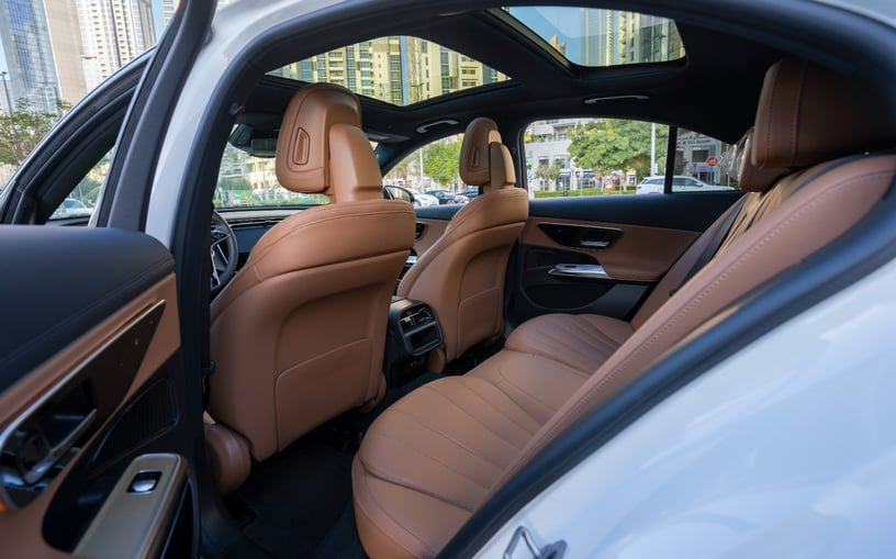 Mercedes E200 (White), 2024 for rent in Dubai