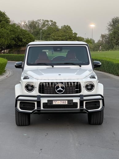 在迪拜 租 梅赛德斯 G63 Brand New (白色), 2022
