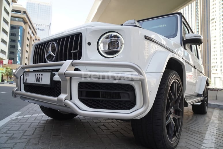 Mercedes G classe (Blanc), 2021 &agrave; louer &agrave; Duba&iuml;