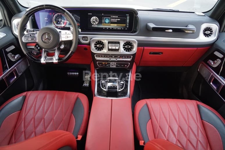 Mercedes G classe (Blanc), 2021 &agrave; louer &agrave; Duba&iuml;