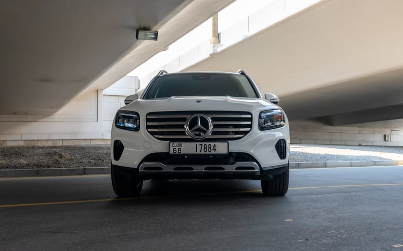 Mercedes GLB 200 (White), 2024 for rent in Dubai