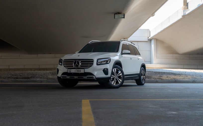 Mercedes GLB 200 (White), 2024 for rent in Dubai