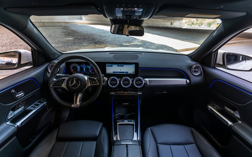 Mercedes GLB 200 (White), 2024 for rent in Dubai