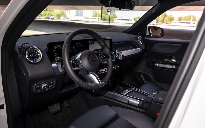 Mercedes GLB 200 (White), 2024 for rent in Dubai