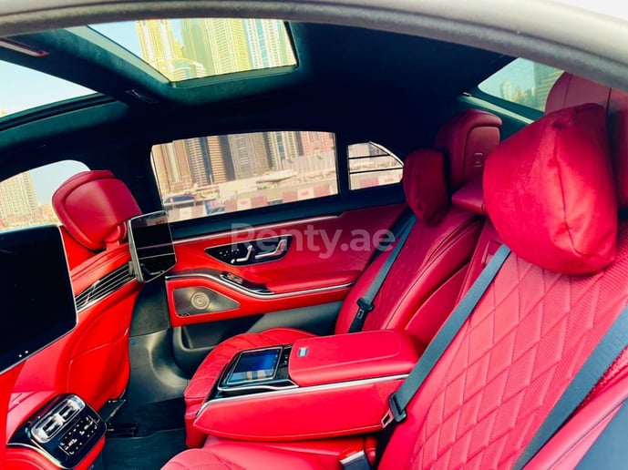إيجار مرسيدس S500 New Shape (أبيض), 2021 في الشارقة
