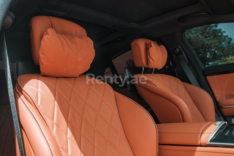 Mercedes S500 W223 (White), 2021 for rent in Dubai