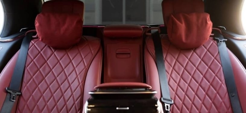 Mercedes S500 (White), 2021 for rent in Abu Dhabi