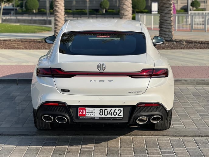 MG 7 (White), 2025 for rent in Abu Dhabi
