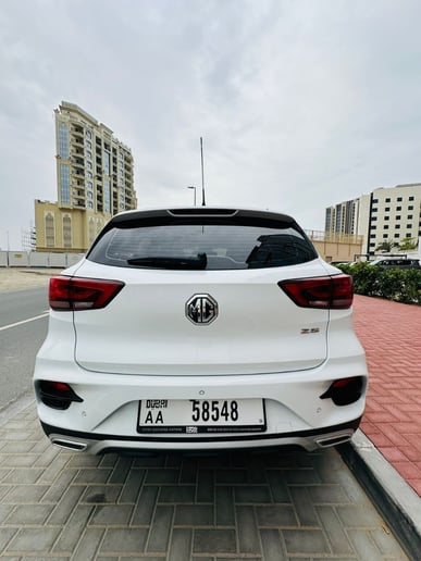 MG ZS (White), 2024 for rent in Dubai