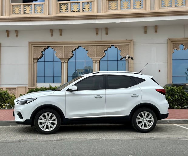 MG ZS (White), 2024 for rent in Dubai
