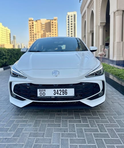 MG3 (White), 2025 for rent in Dubai