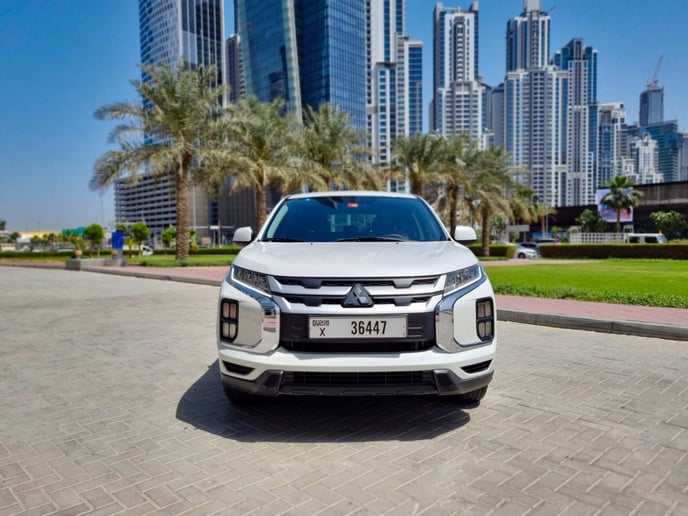 Mitsubishi Asx (White), 2021 for rent in Dubai