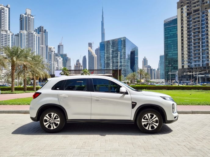 Mitsubishi Asx (White), 2021 for rent in Dubai