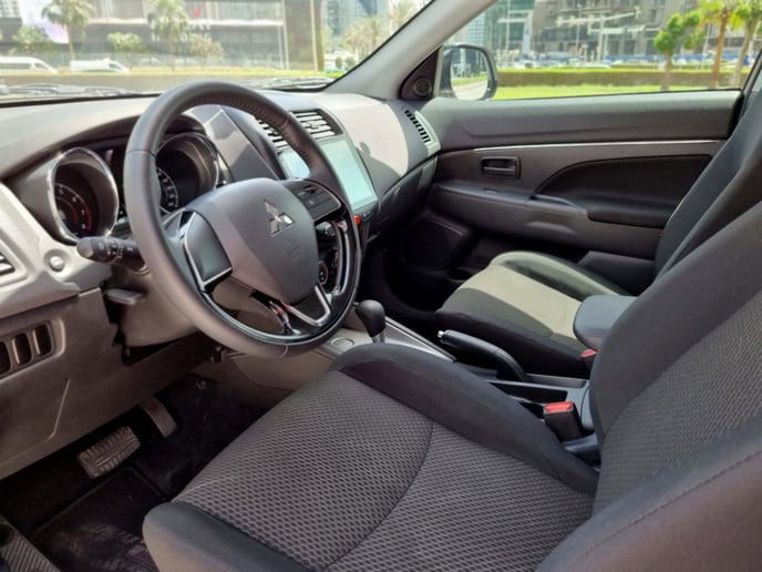 Mitsubishi Asx (White), 2021 for rent in Dubai