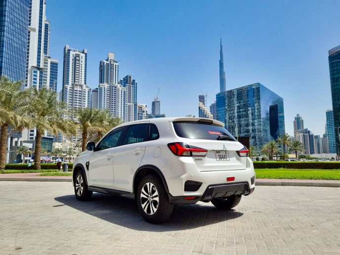 Mitsubishi Asx (White), 2021 for rent in Dubai