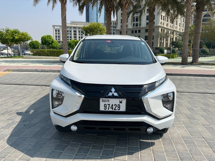 Mitsubishi Xpander (White), 2025 for rent in Sharjah