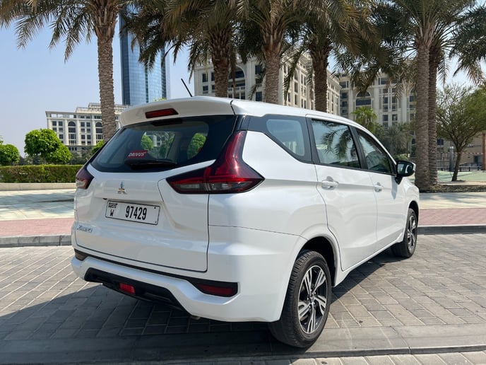 Mitsubishi Xpander (White), 2025 for rent in Sharjah