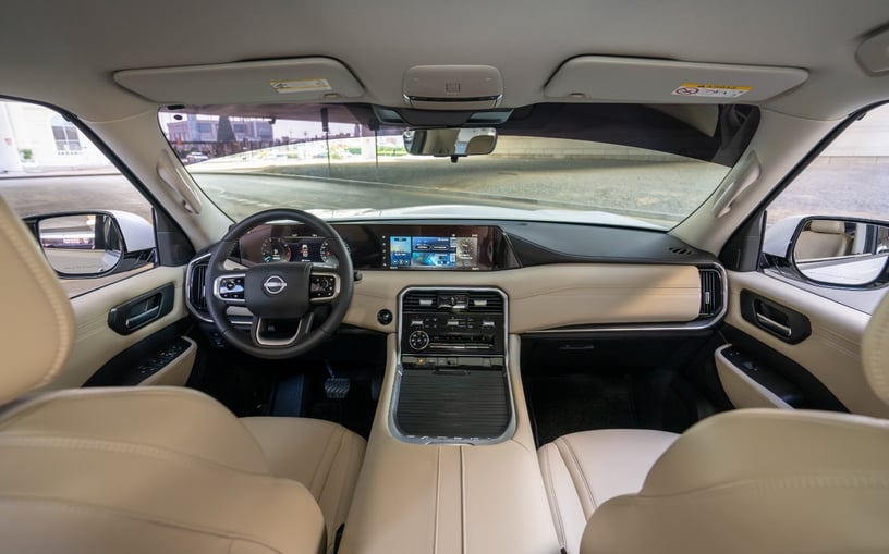 Nissan Patrol SE (أبيض), 2025 - عروض التأجير في الشارقة