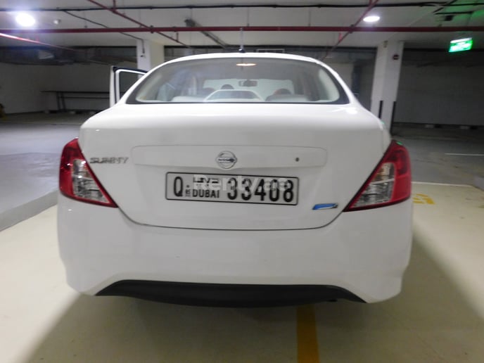 Nissan Sunny (White), 2015 for rent in Dubai