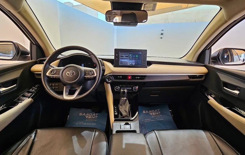Toyota Yaris (White), 2023 for rent in Sharjah