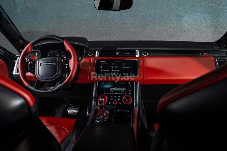 Range Rover Sport SVR (White), 2019 for rent in Dubai 3