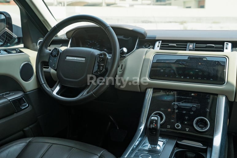 Range Rover Sport (Blanc), 2019 &agrave; louer &agrave; Duba&iuml;