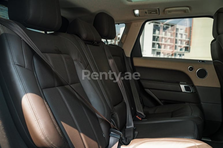 Range Rover Sport (Blanc), 2019 &agrave; louer &agrave; Duba&iuml;