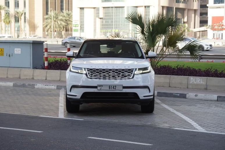 Range Rover Velar (White), 2019 for rent in Sharjah