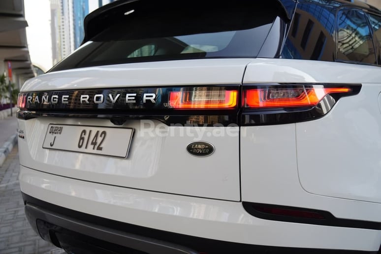 Range Rover Velar (White), 2019 for rent in Sharjah